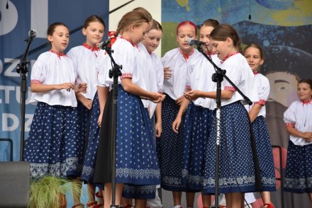 Mała scena Tygodnia Kultury Beskidzkiej w Wiśle